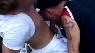Cockhungry twink mouthfucked by his BF