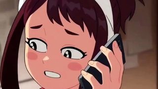 Uncensored Hentai Facial Cum and Cock Riding